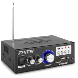Mini Amplificatore FENTON 2x40W con BT/SD/USB/MP3
