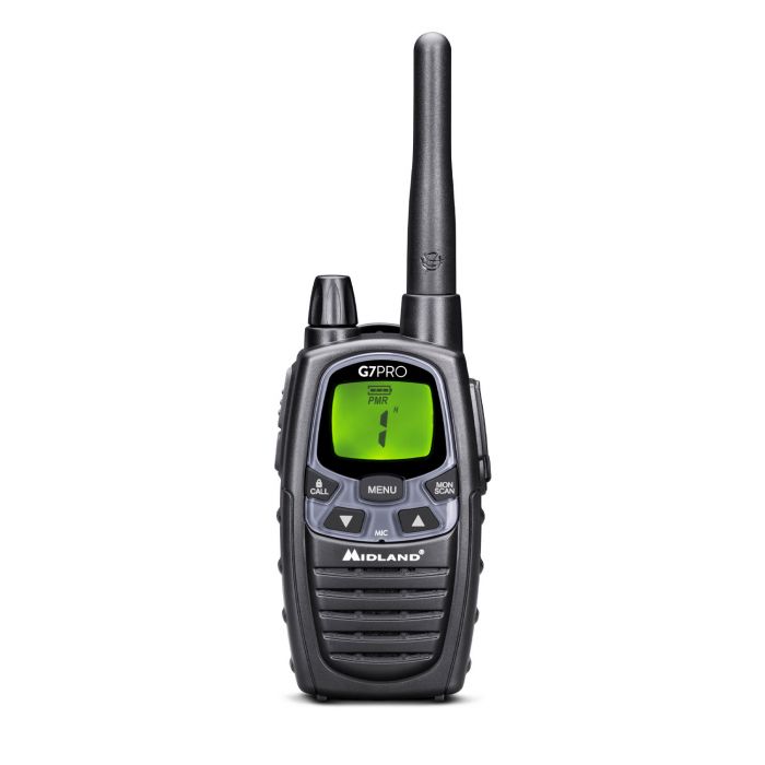 G7PRO - MIDLAND - WALKIE TALKIE DI GRANDE VERSATILITA', PER IL LAVORO O IL  TEMPO LIBERO - Europa Elettronica - Modena Sky Service - Componenti  elettronici - Videosorveglianza - Antennistica - TV Satellitare