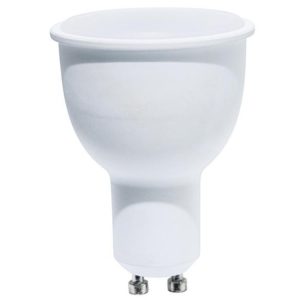 Lampada SMART GU10, 395Lm di luce bianca calda+RGB, controllabile da Smartphone e/o da Alexa o simili
