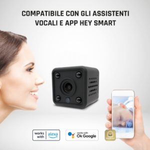HeyCam mini iSNATCH - Telecamera Wi-Fi