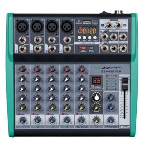 ZZMXBTE6 - ZZIPP - MIXER COMPATTO 6 CANALI CON MULTIEFFETTO
