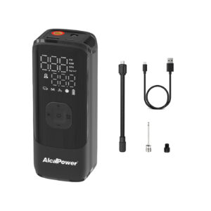 Alca Power PA-1 Compressore d'Aria Portatile 150 PSI con Power Bank e Torcia