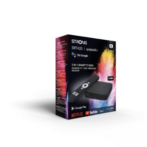 Strong SRT420 Android TV e Ricevitore Digitale Terrestre
